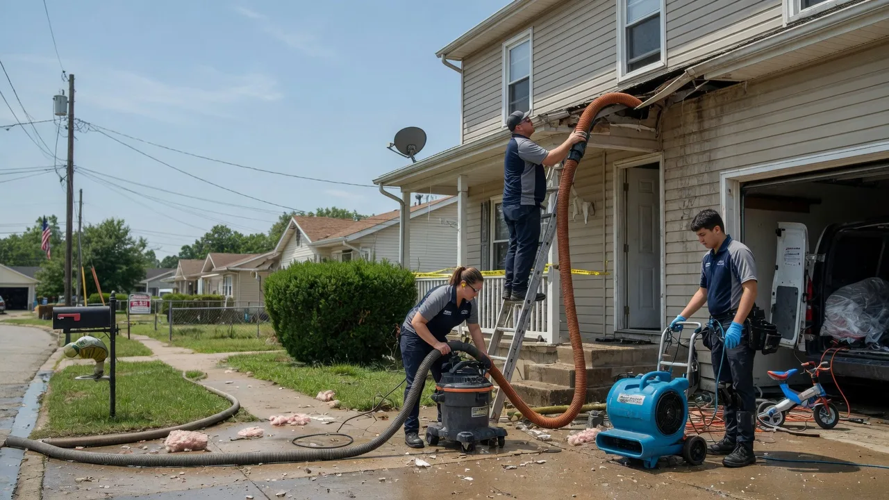 Water Damage Restoration in Eolia, MO near me